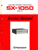 Pioneer-SX-1050-Service Manual